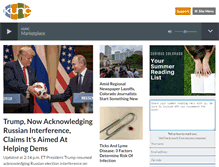 Tablet Screenshot of kunc.org